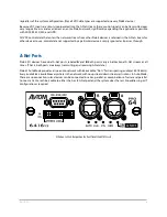 Предварительный просмотр 19 страницы Aviom 6416YZ User Manual