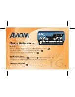 Предварительный просмотр 1 страницы Aviom A-16II Quick Reference