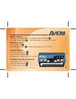 Предварительный просмотр 2 страницы Aviom A-16II Quick Reference