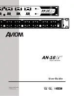 Aviom AN-16/i v.2 User Manual предпросмотр