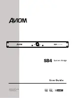 Aviom SB4 User Manual предпросмотр