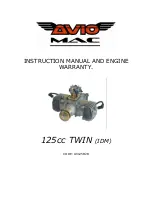 Preview for 1 page of AvioMac 125cc TWIN Instruction Manual