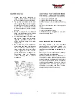 Preview for 4 page of AvioMac 125cc TWIN Instruction Manual