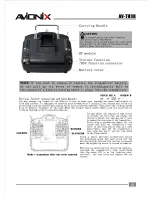 Preview for 7 page of Avionix AV-TH9B Instruction Manual