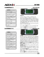 Preview for 25 page of Avionix AV-TH9B Instruction Manual