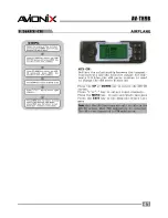 Preview for 42 page of Avionix AV-TH9B Instruction Manual