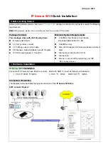 Aviosys 9216 Quick Installation preview