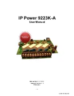 Preview for 1 page of Aviosys IP Power 9223K-A User Manual