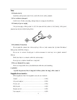 Предварительный просмотр 4 страницы Avipas AV-1360 User Manual