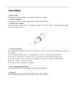 Preview for 3 page of Avipas AV-1362U User Manual