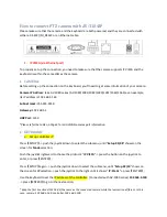 Preview for 1 page of Avipas AV-3104IP Quick Start Manual