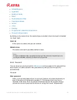 Preview for 121 page of AVIRA ANTIVIRUS PREMIUM 2012 User Manual