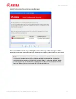 Preview for 12 page of AVIRA PROFESSIONAL SECURITY User Manual