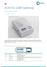 AVIRE 452 003/M Installation Manual preview