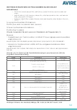 Preview for 29 page of AVIRE MRL DCP Installation Manual