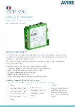 Preview for 55 page of AVIRE MRL DCP Installation Manual