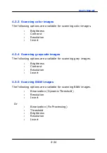 Preview for 58 page of Avision AD 250F User Manual