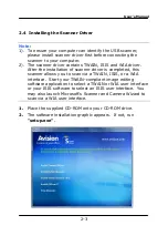 Preview for 17 page of Avision AD6090 User Manual