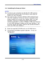 Предварительный просмотр 17 страницы Avision AD8120U User Manual