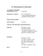 Preview for 32 page of Avision AV261C User Manual