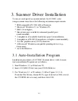 Preview for 12 page of Avision AV360C User Manual