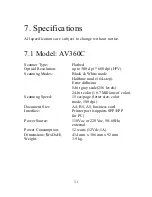 Preview for 30 page of Avision AV360C User Manual