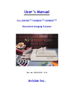 Avision AV810CPlus User Manual предпросмотр