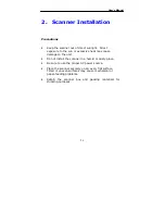 Preview for 10 page of Avision BF-0606H User Manual