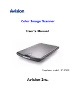 Avision BF-0709S User Manual preview