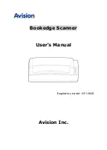 Avision DF-1002S User Manual preview