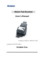 Предварительный просмотр 1 страницы Avision FL-1207H User Manual