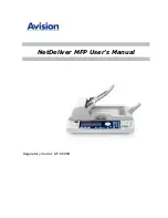 Предварительный просмотр 1 страницы Avision NETDELIVER @V2500 User Manual