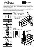 Предварительный просмотр 1 страницы Avista NUMINA Assembly Instructions