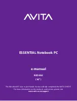 Preview for 1 page of Avita Essential NE14A2 Manual