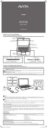 Avita NS14A6 D Quick Start Manual preview