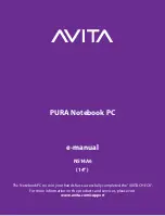 Preview for 1 page of Avita NS14A6 E-Manual