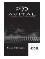 Preview for 22 page of Avital 4308L Owner'S Manual