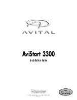 Avital AviStar 3300 Installation Manual preview