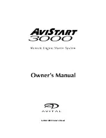 Avital AviStart 3000 Owner'S Manual preview