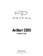 Предварительный просмотр 1 страницы Avital AviStart 3200 Installation Manual