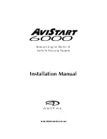 Avital AviStart 6000 Installation Manual preview