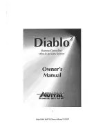 Avital Diablo2 Owner'S Manual preview