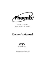 Preview for 1 page of Avital Phoenix 2 Owner'S Manual