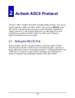 Предварительный просмотр 82 страницы Avitech MCC-8001U User Manual