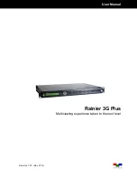 Предварительный просмотр 1 страницы Avitech Rainier 3G Plus User Manual