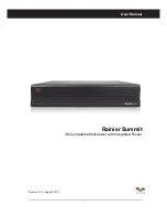 Avitech Rainier Summit series User Manual предпросмотр