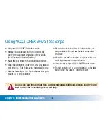 Предварительный просмотр 14 страницы AVIVA ACCU-CHEK Owner'S Booklet