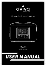 AVIVA M470 User Manual preview