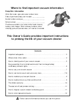 Preview for 2 page of Avix AVXVAC300 Owner'S Manual