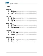 Preview for 3 page of AVL DITEST MDS 185 NG User Manual